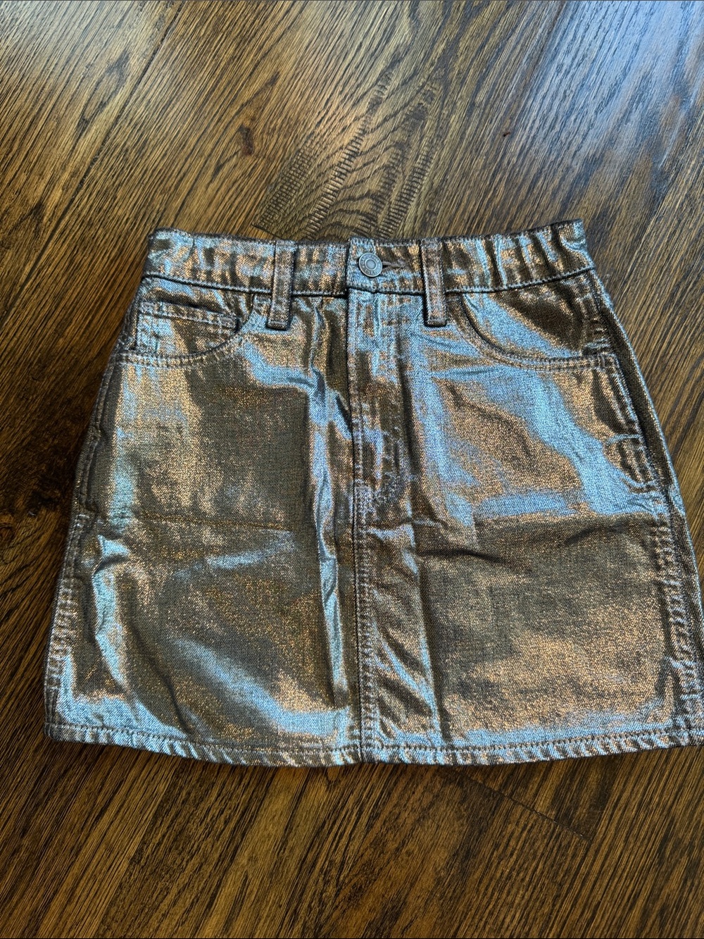 Silver skirt!